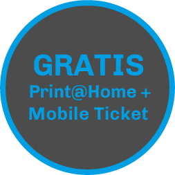 Gratis Print @ Home / Mobileticket