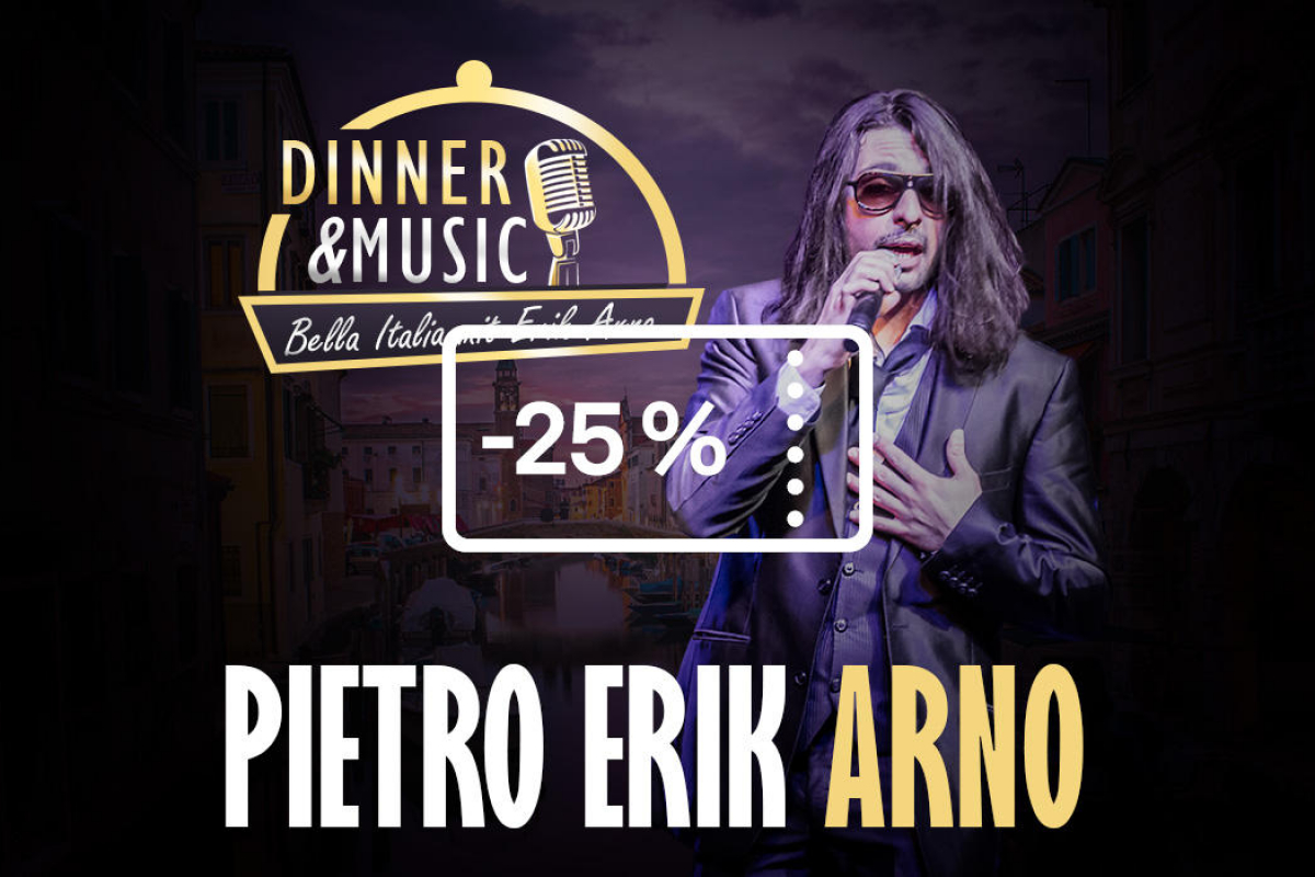 Dinner & Music - Pietro Erik Arno © Andreas Müller_bearbeitet Timeline GmbH
