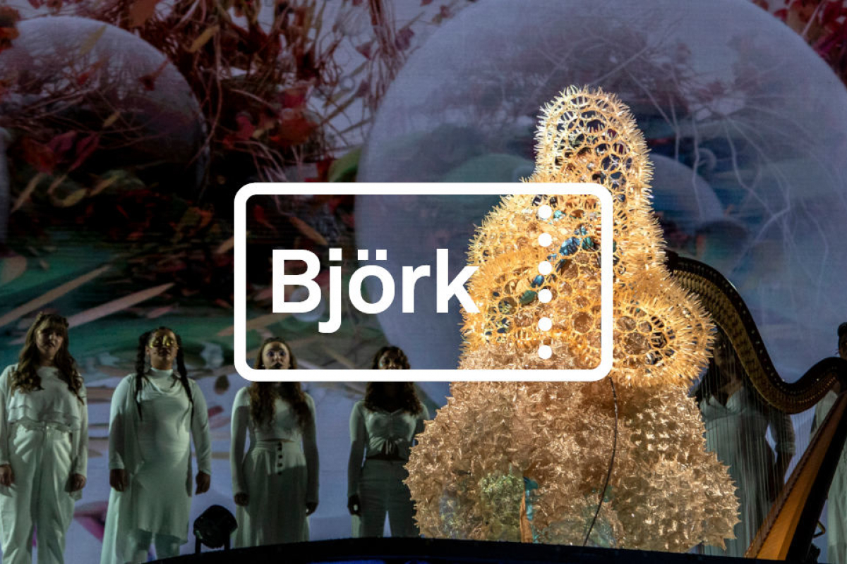 Björk mit Störer © Santiago Felipe