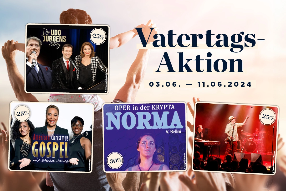 Vatertags-Aktion 2024 1200x800px collage 01_ © © Shutterstock  Andrey Popov