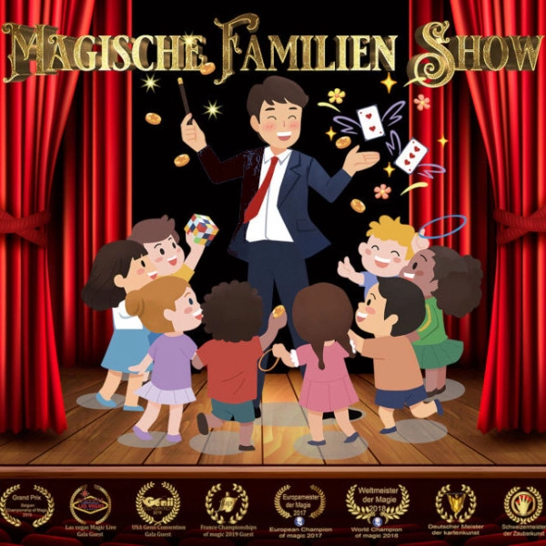 Familien Magic Show Bill Cheung © Bill Cheung Magic Theater e.u