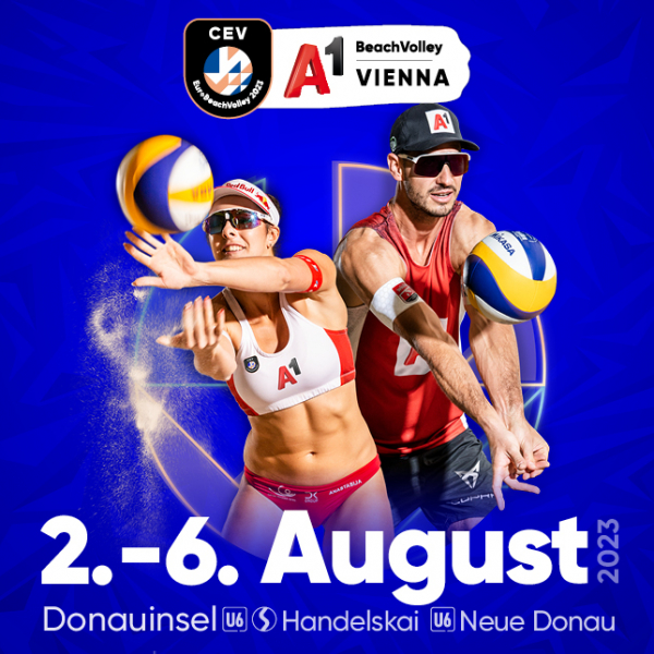 A1 CEV Beach Volleyball EM 2023 © ACTS Sportveranstaltungen GmbH
