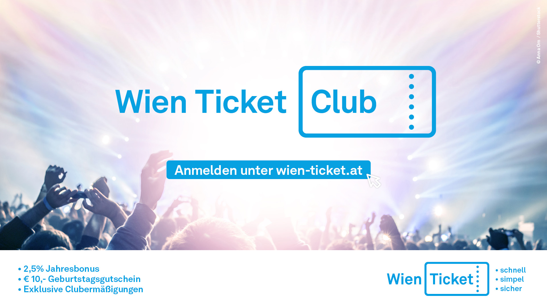 Wien Ticket Club 2023 ©Wien Ticket