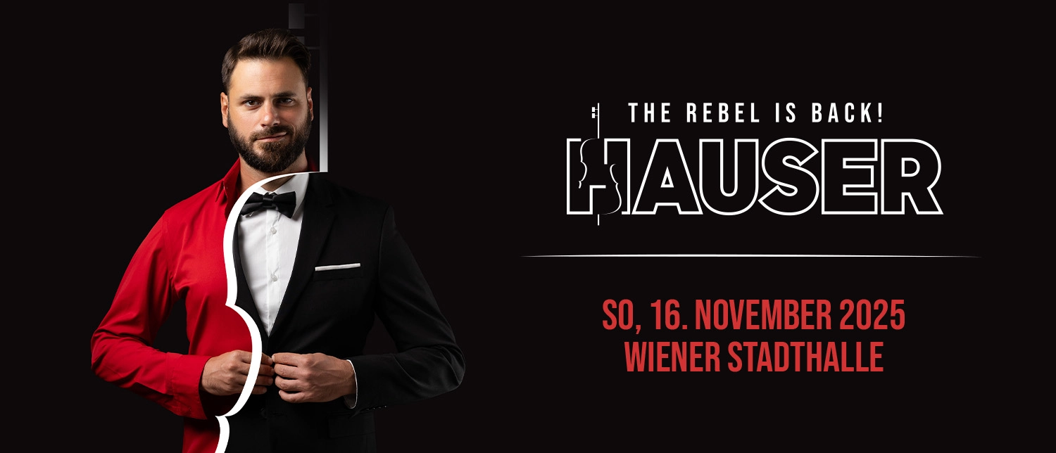 HAUSER 2025 1500x644 © Barracuda Music GmbH HAUSER 2025 1500x644 © Barracuda Music GmbH