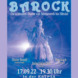 Barock - Oper in der Krypta © Dorothee Stanglmayr, In höchsten Tönen!