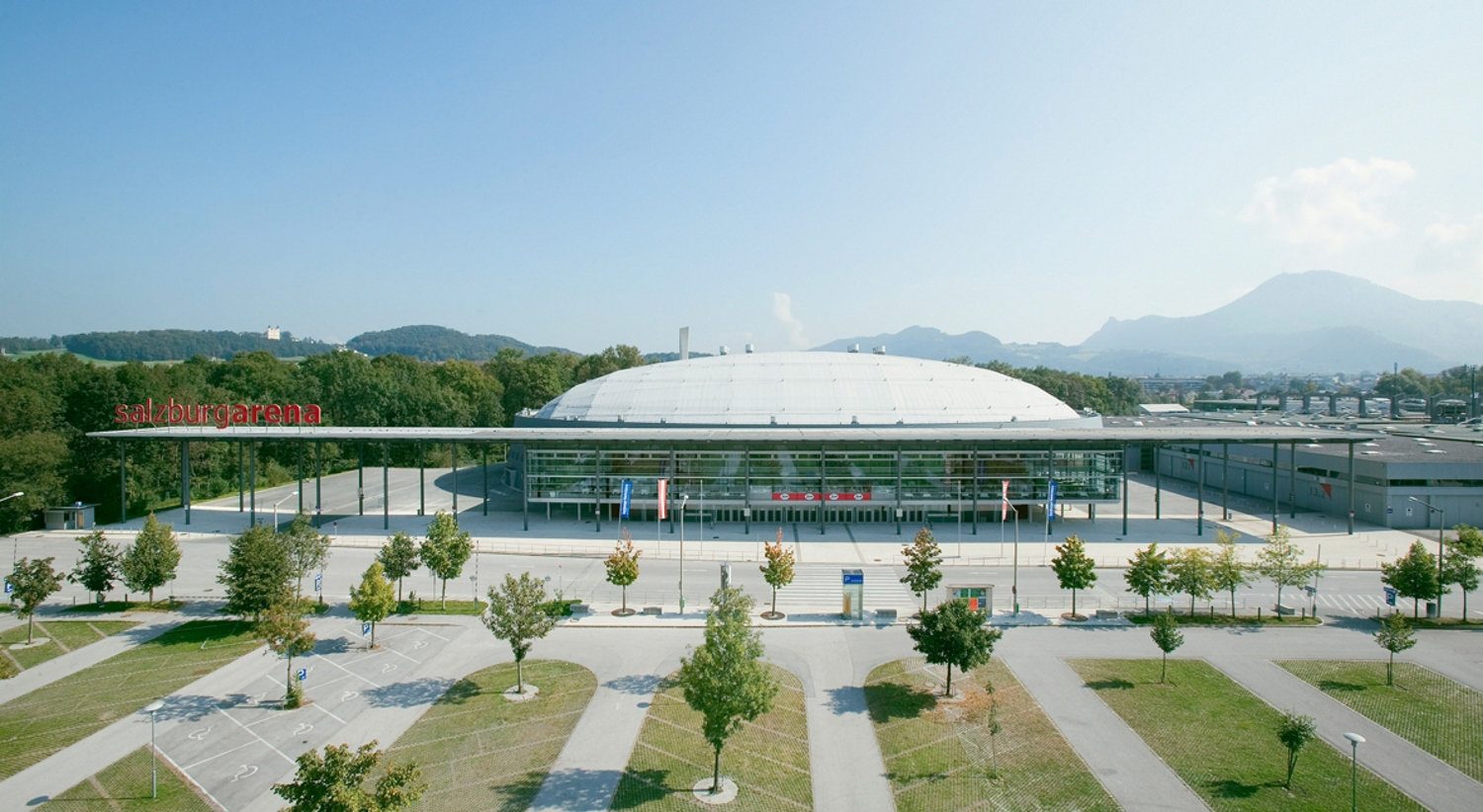 WT Spielstätte Salzburgarena © Kaindl Hoenig