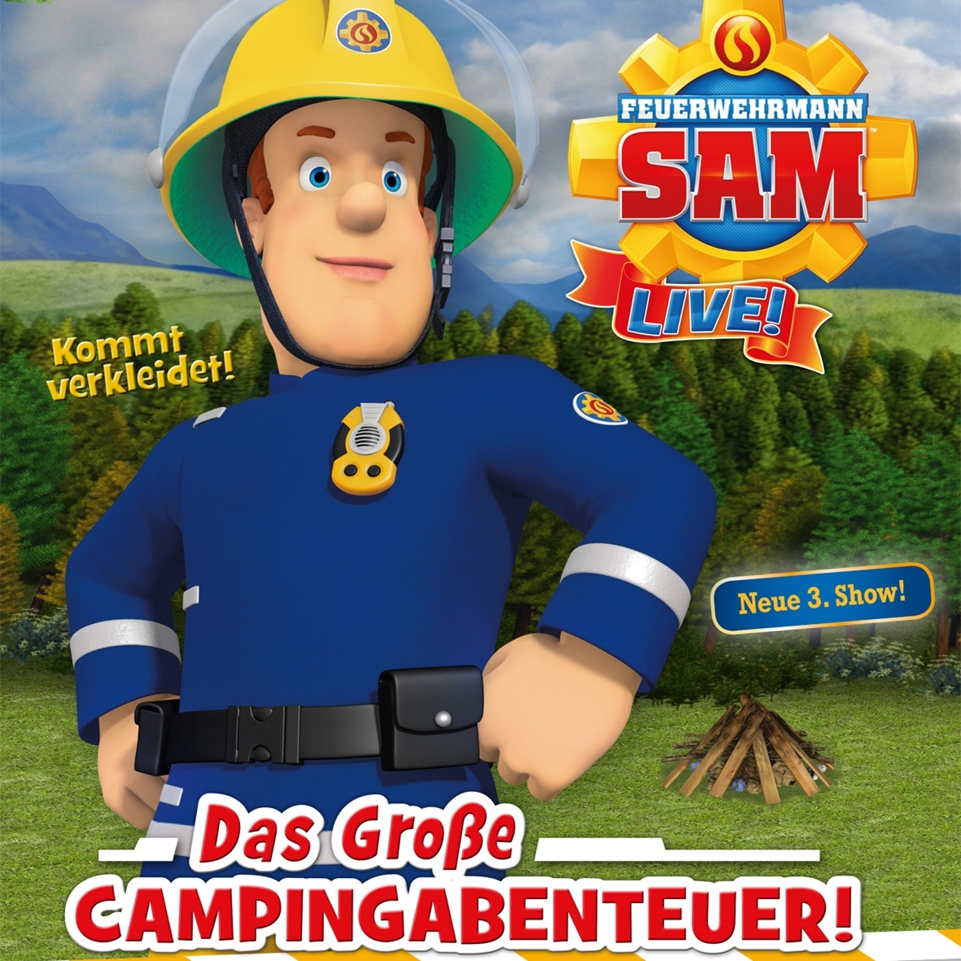 Feuerwehrmann Sam - das große Campingabenteuer © Theater auf Tour