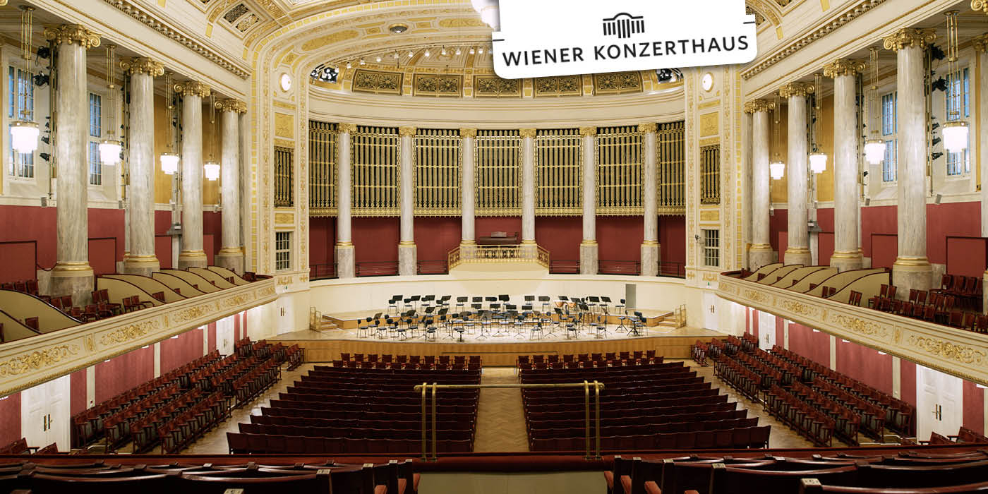 WT Spielstätte Wiener Konzerthaus - großer Saal © Lukas Beck
