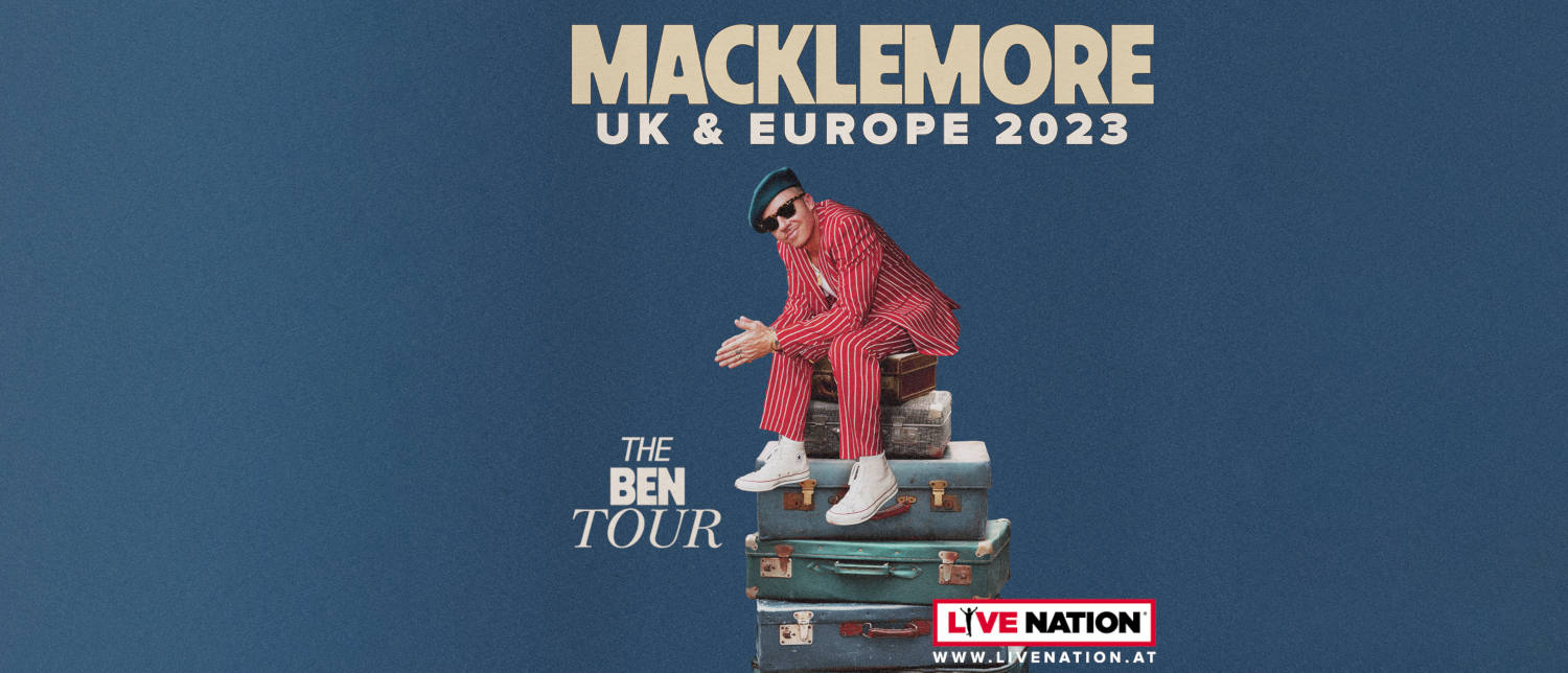 Macklemore 2023 Fanticket © Live Nation Austria GmbH