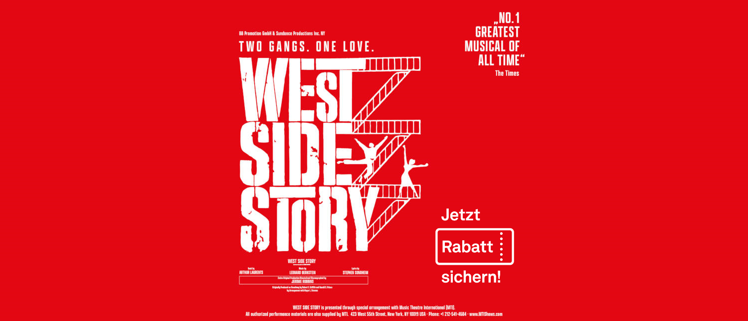 West Side Story Rabatt sichern © BB Promotion