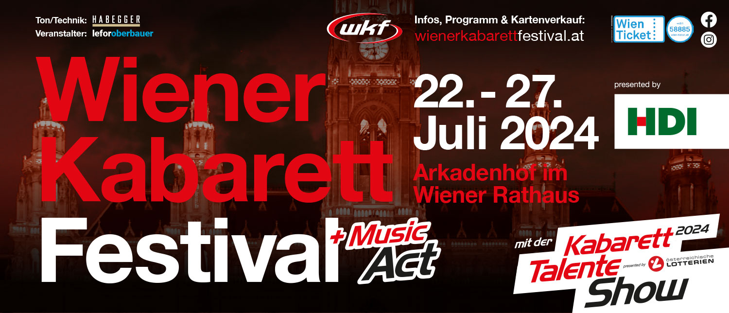 Wiener Kabarettfestival 2024 neu 1500x644 © Lefor Oberbauer GmbH