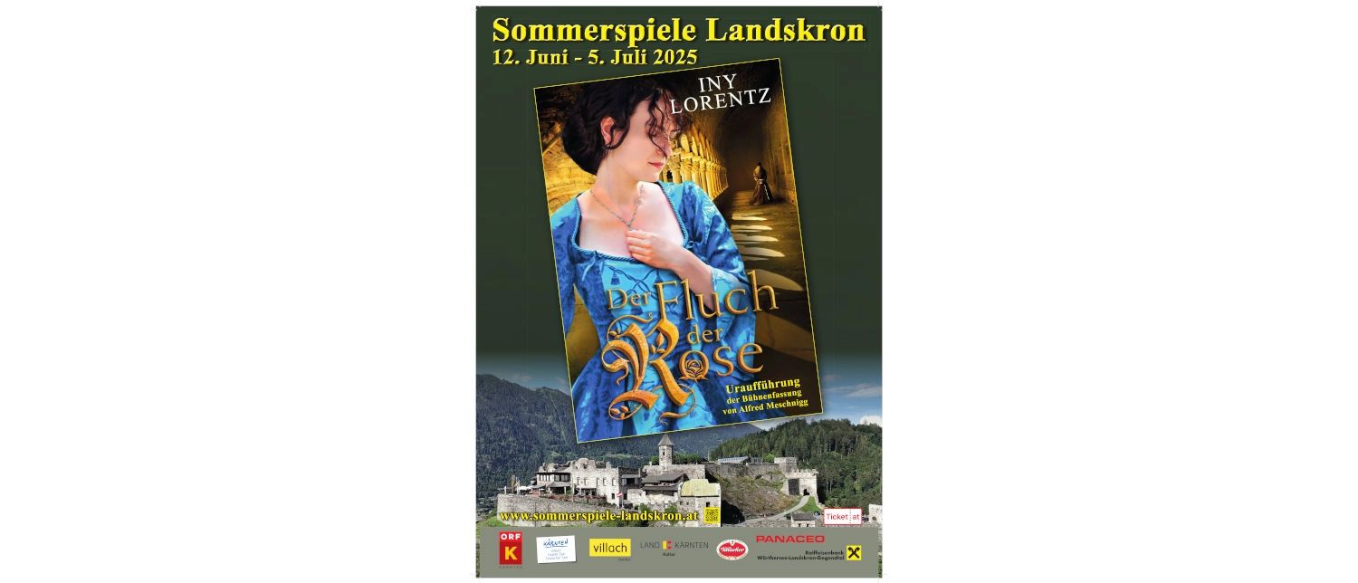 Der Fluch der Rose von Iny Lorentz - Burg Landskron_1500x644 © Verein Sommerspiele Landskron